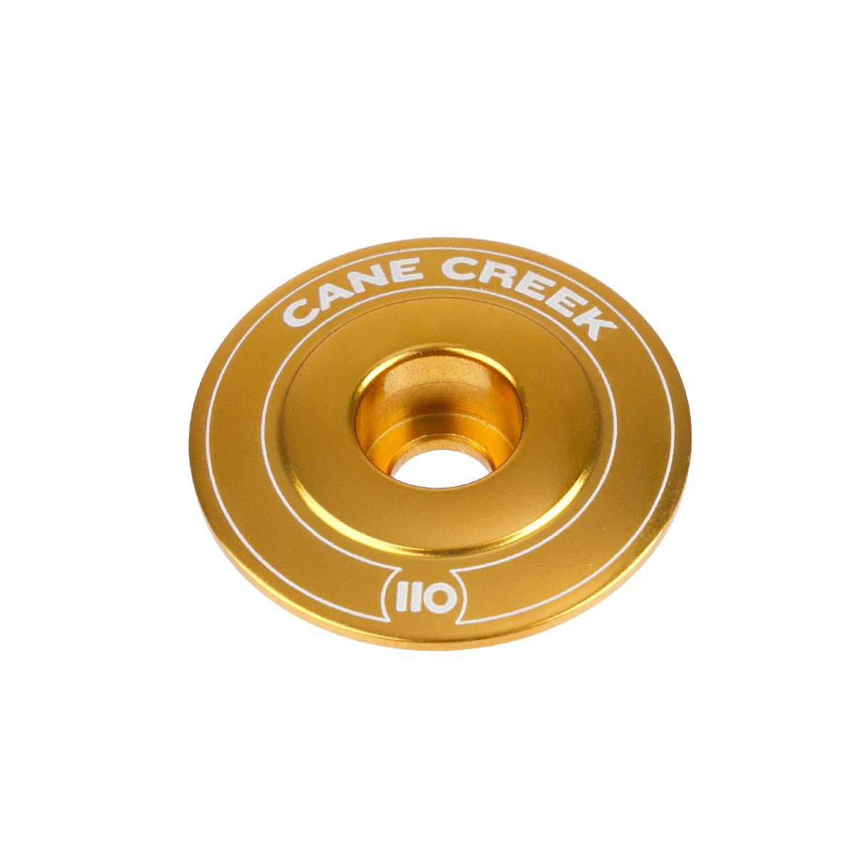 Cane Creek Ahead Cap 110 Gold, Aluminium, 1 1/8 Inch