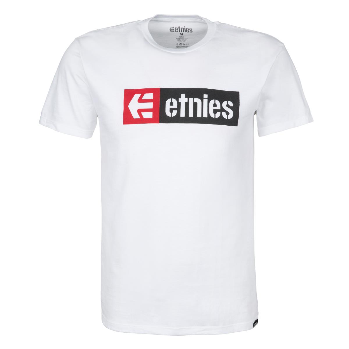 Etnies T-Shirt New Box White/Pink