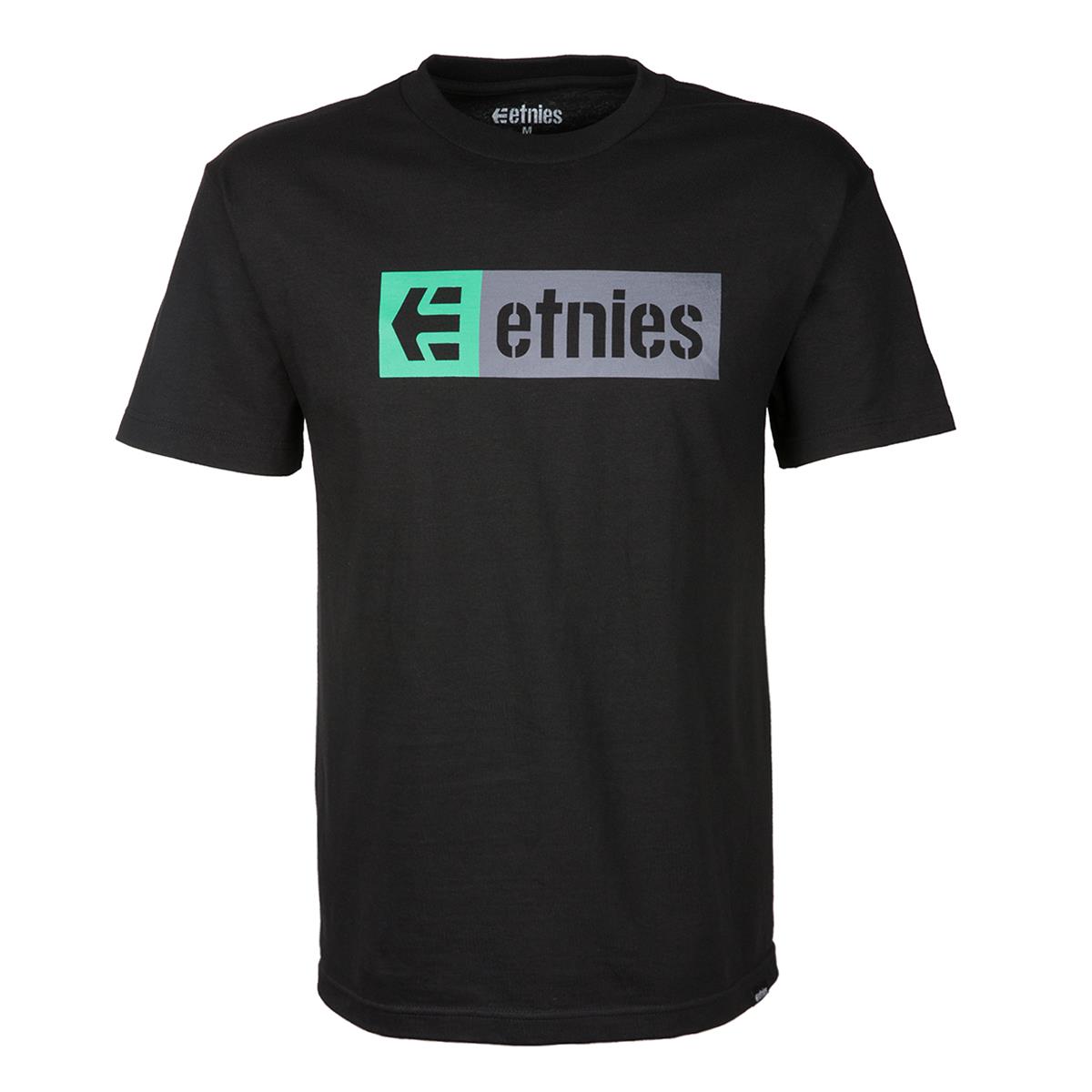 Etnies T-Shirt New Box Black/Green