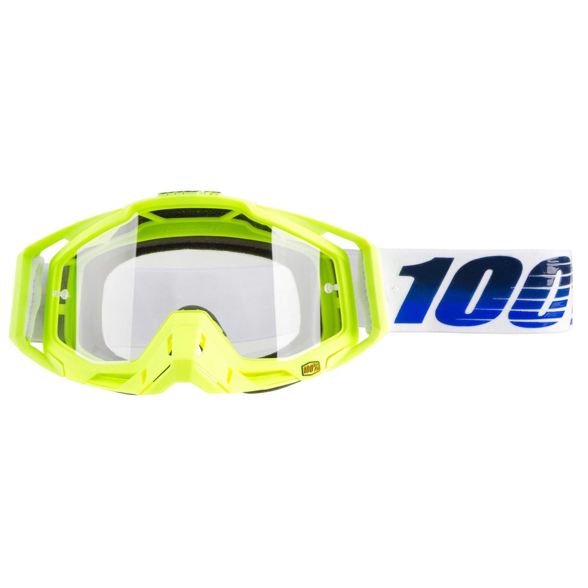 100% Crossbrille Racecraft GP12 - Klar