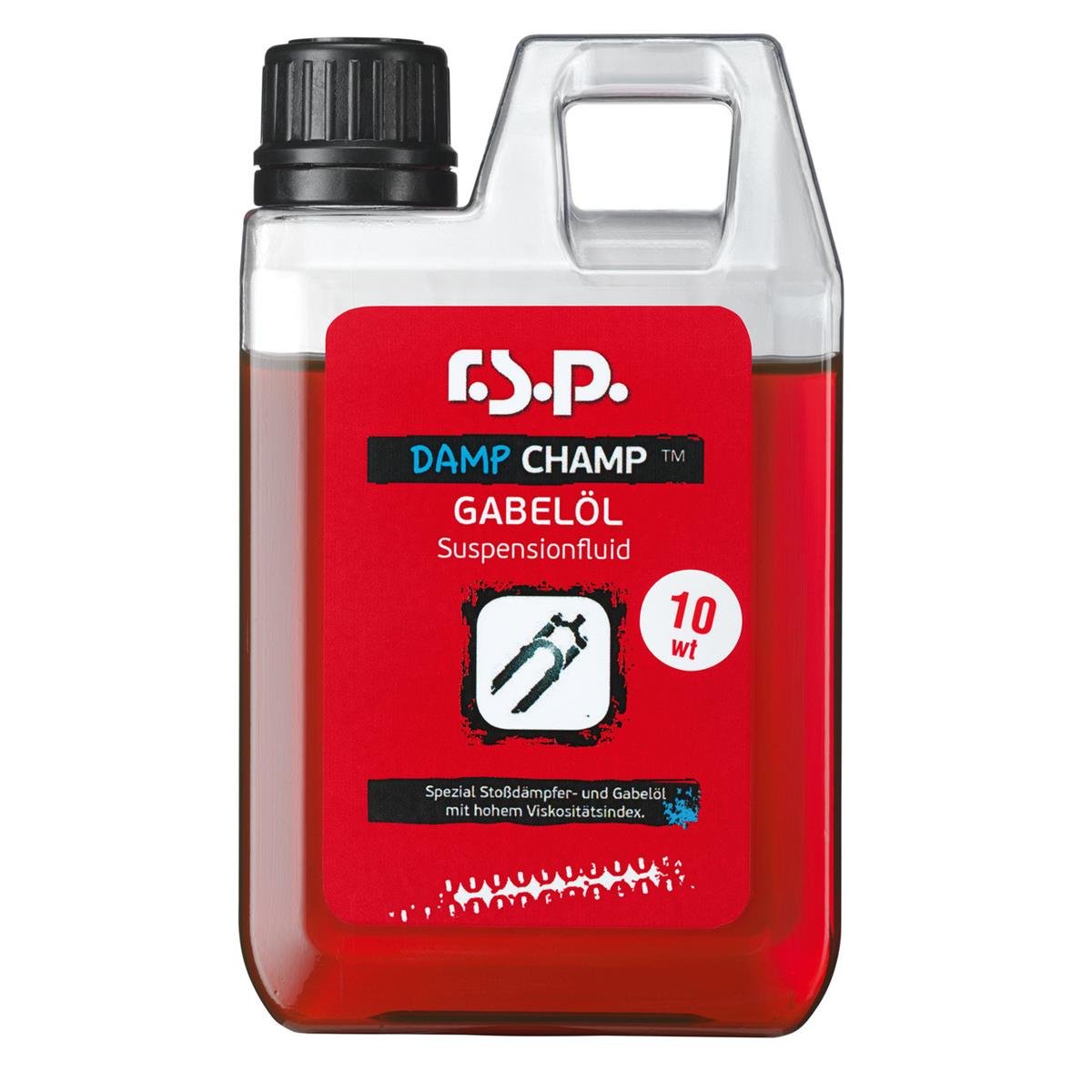 r.s.p. Fork and Rear Shock Fluid Damp Champ 10 WT, 250 ml