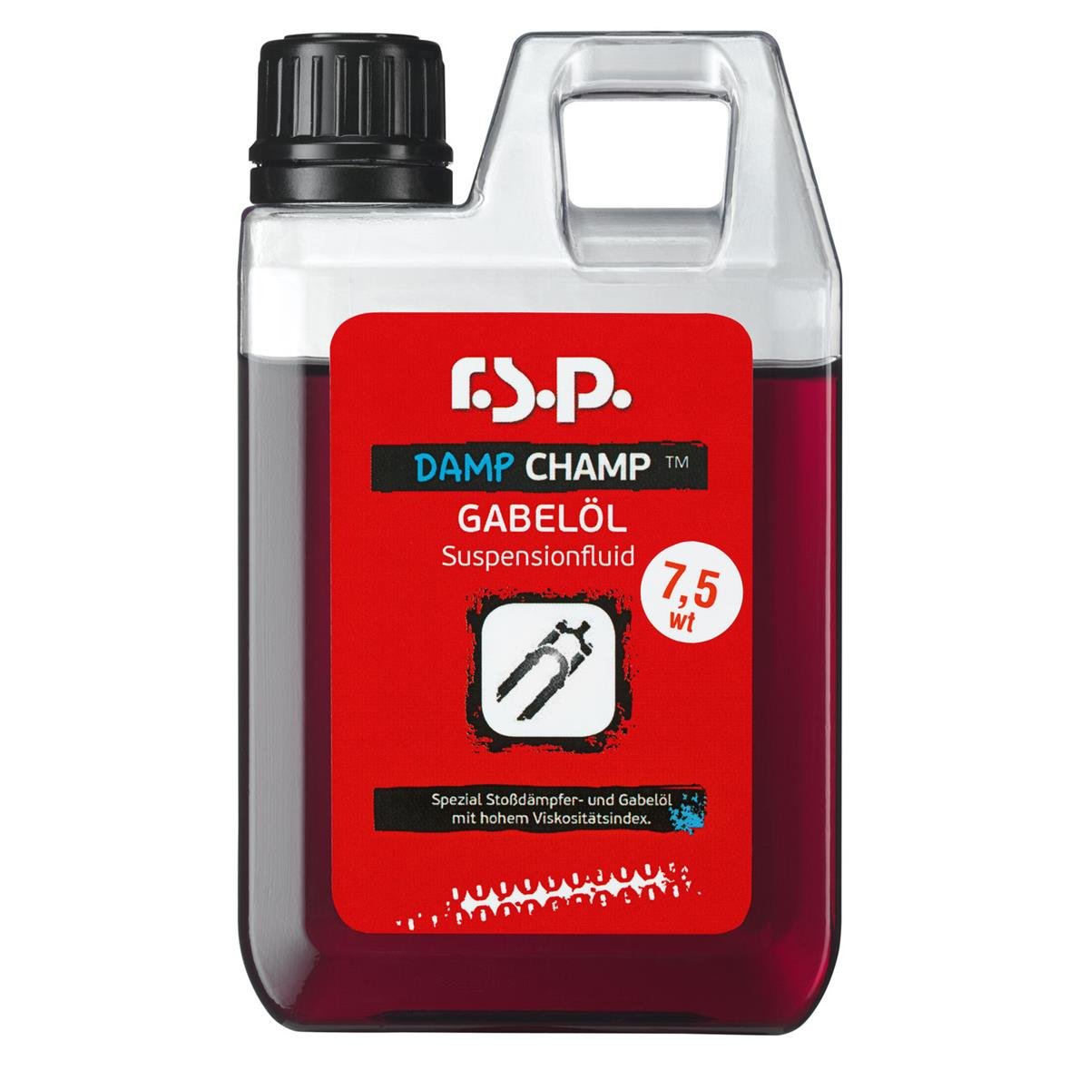 r.s.p. Gabel- und Dämpferfluid Damp Champ 7.5 WT, 250 ml