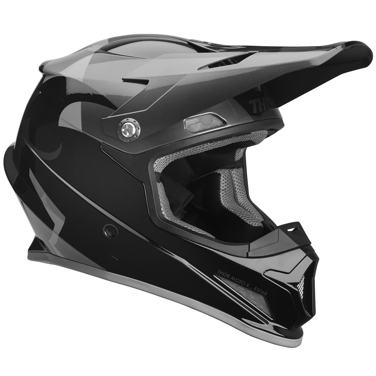 Thor Casque MX Sector Shear - Black/Charcoal