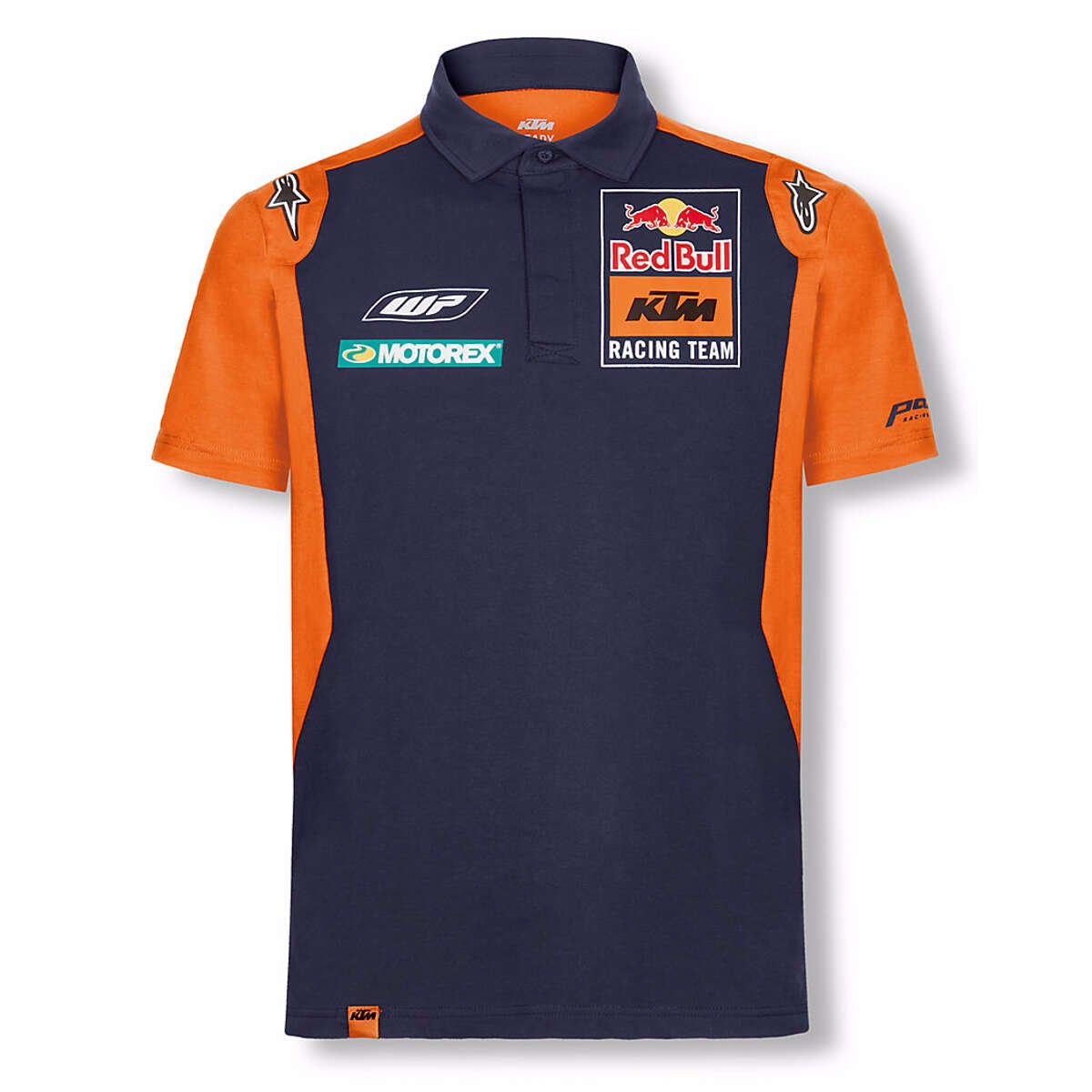 Red Bull Polo Shirt KTM Official Teamline Navy/Orange