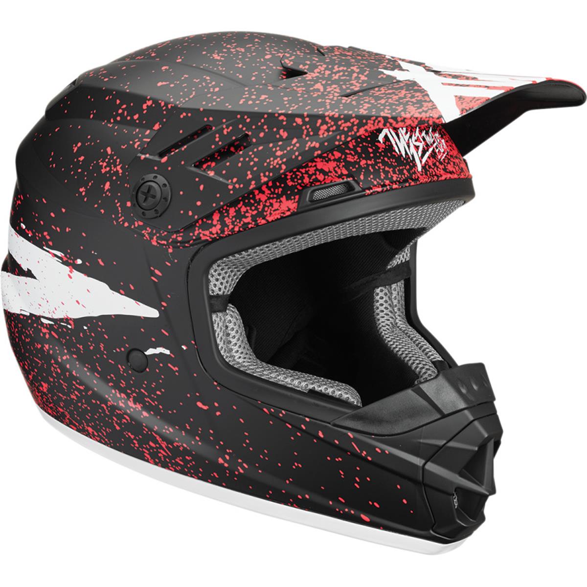 Thor Kids Helm Sector Hype - Schwarz/Coral