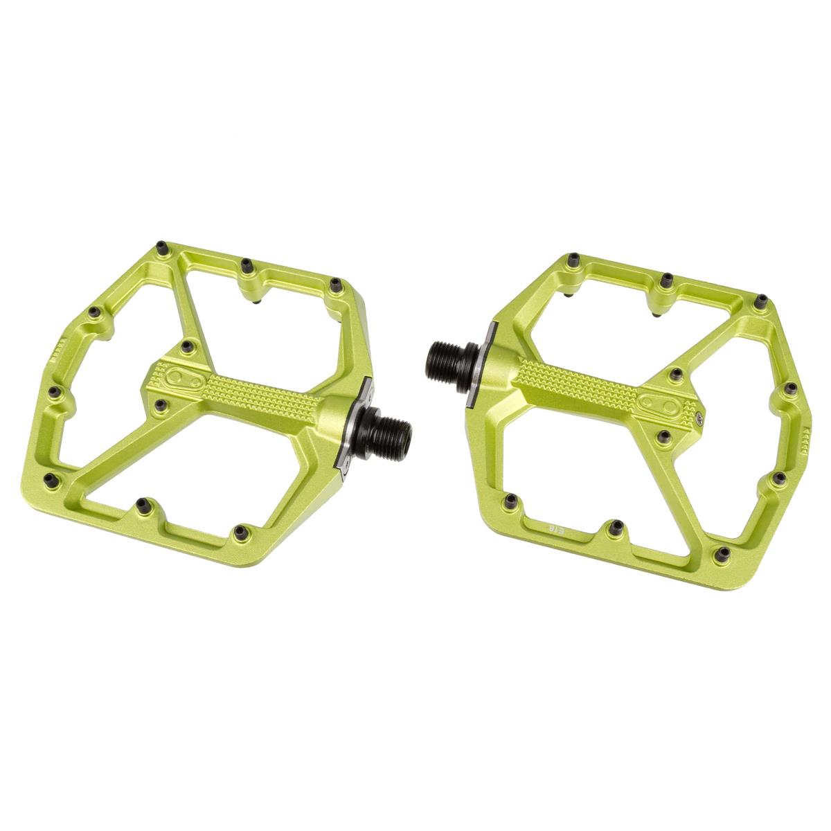 Crankbrothers Pédales Stamp 7 Limited Edition, Green, Large