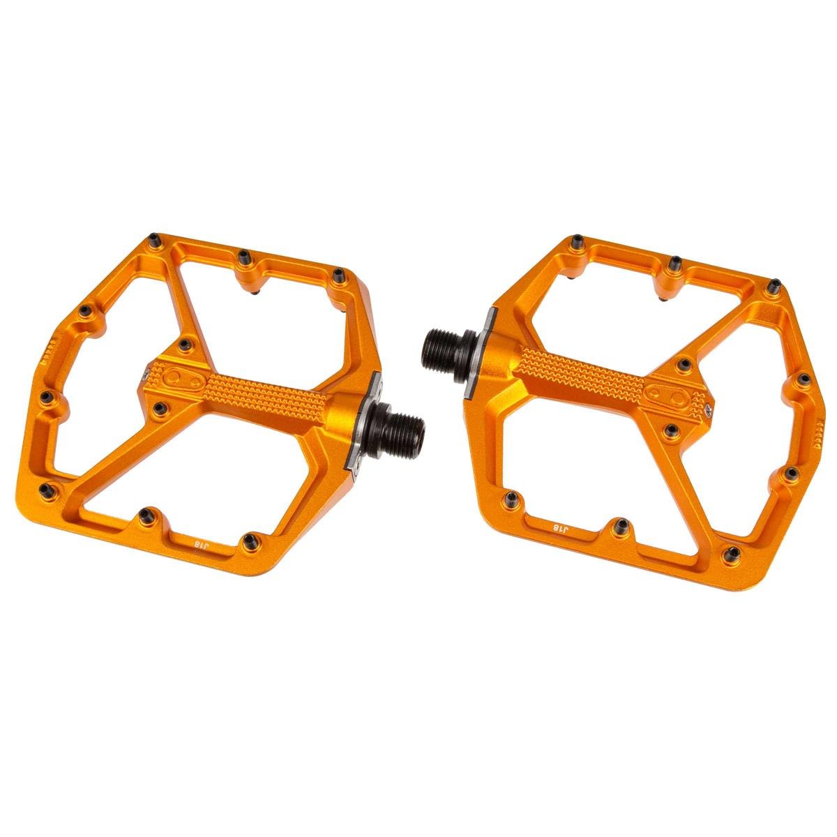 Crankbrothers Pedals Stamp 7 Limited Edition, Orange, Large