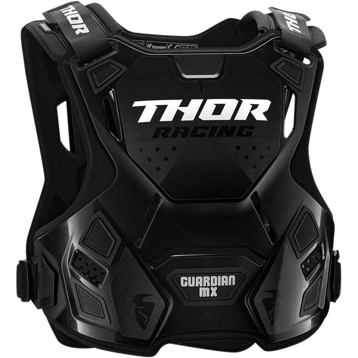 Thor Kids Chest Protector Guardian MX Black