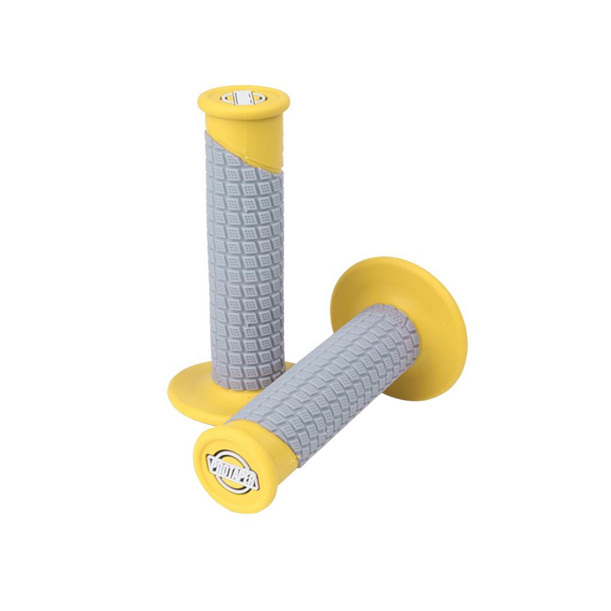 ProTaper Grip Clamp On Pillow Top, Yellow/Grey