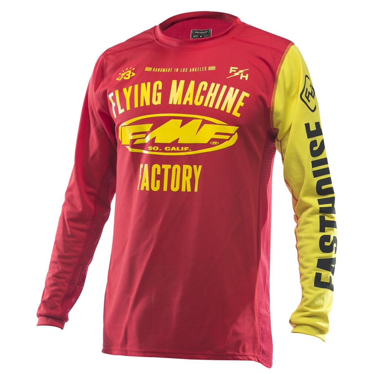 Fasthouse Jersey Flying Machine Rot