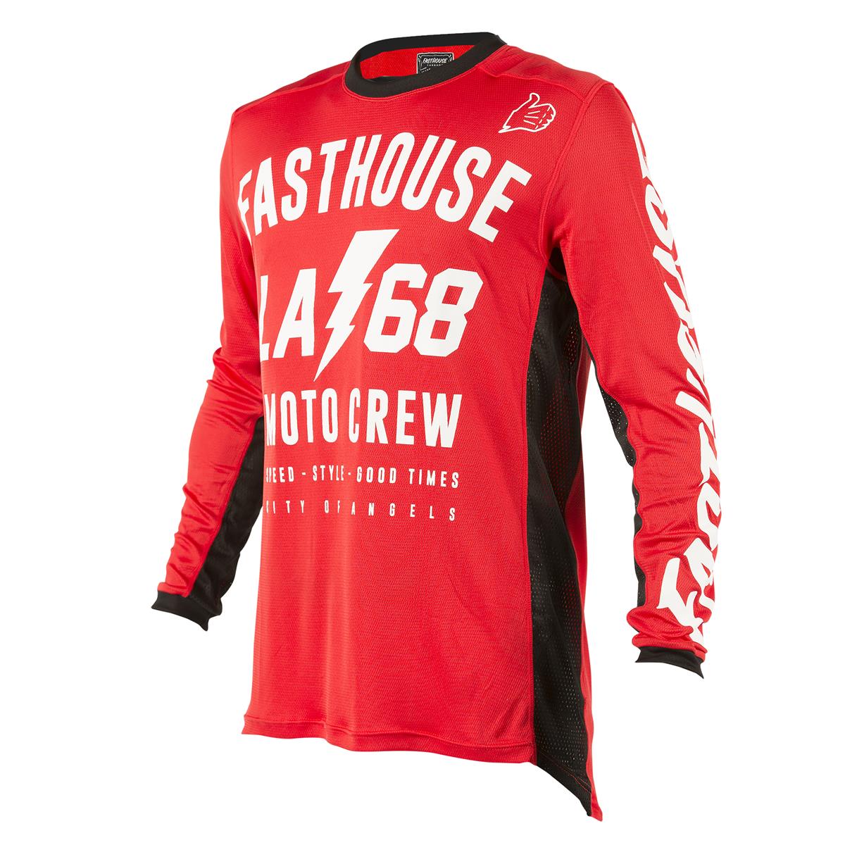 Fasthouse Maillot MX LA 68 Red