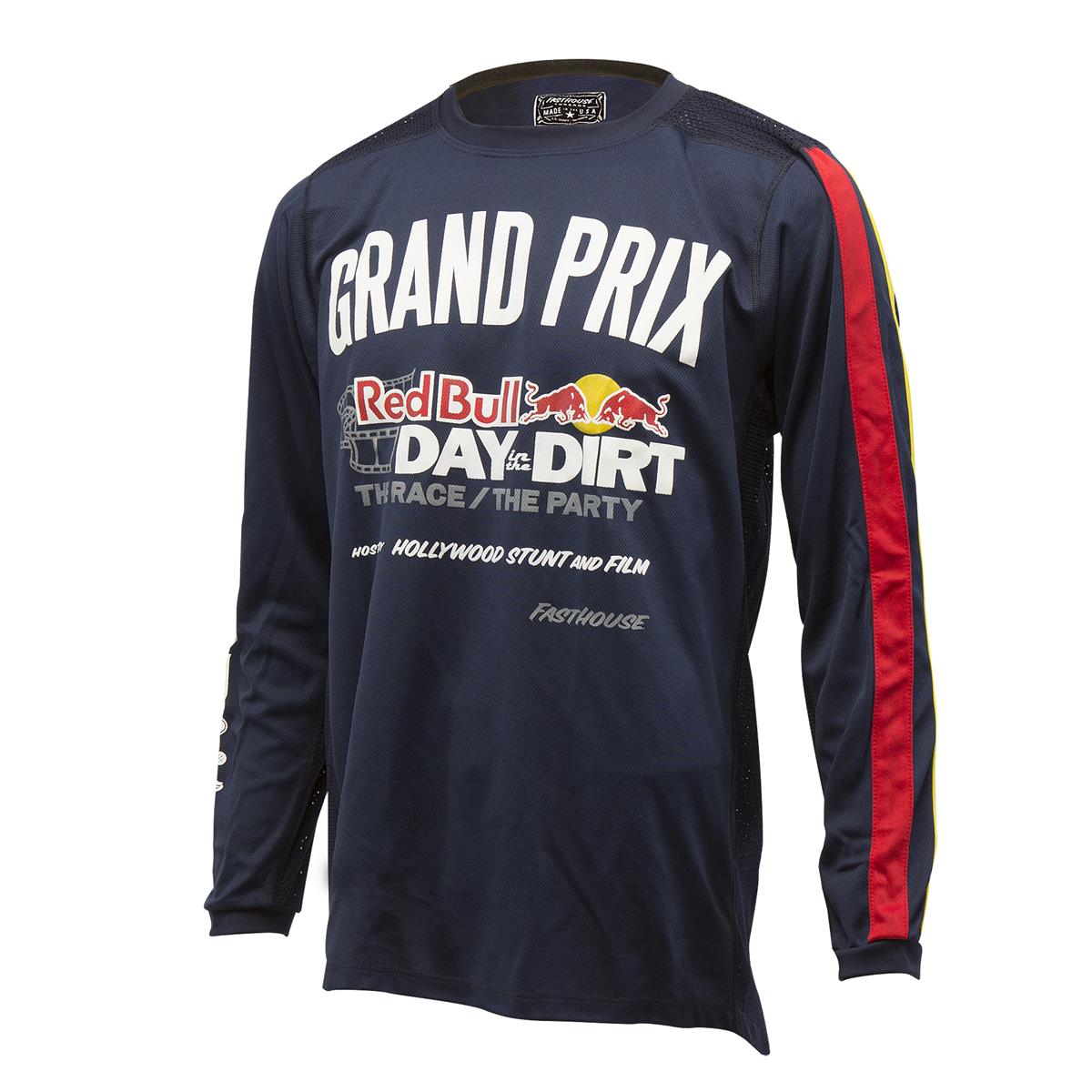 Fasthouse Maillot MX Red Bull Dirt Day Navy