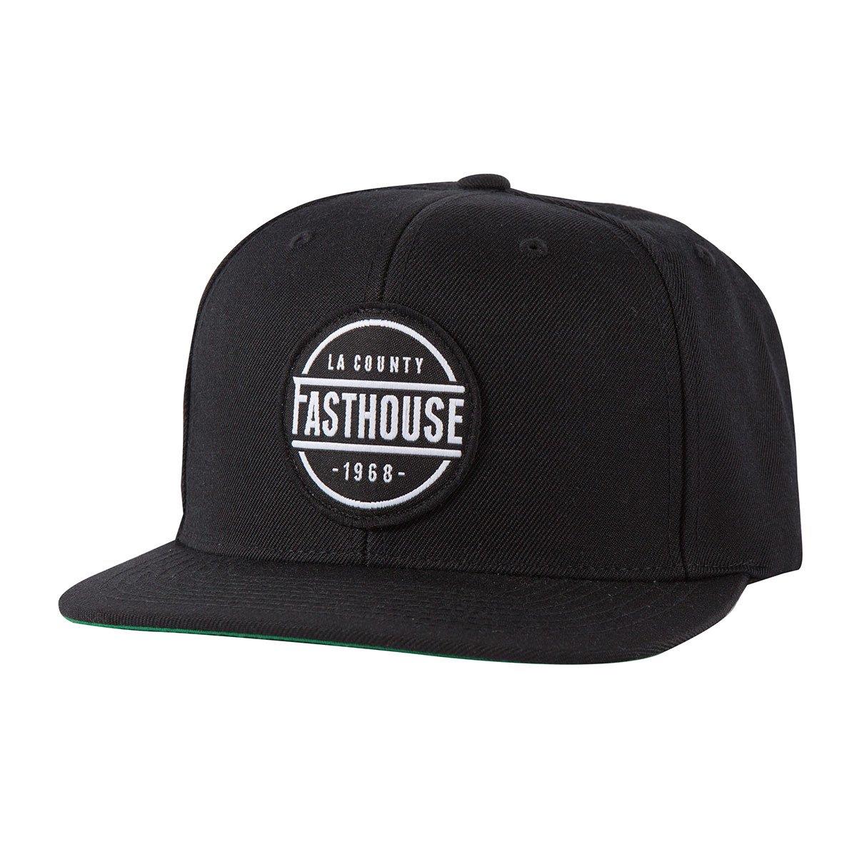 Fasthouse Cappellino Snap Back LA County Black
