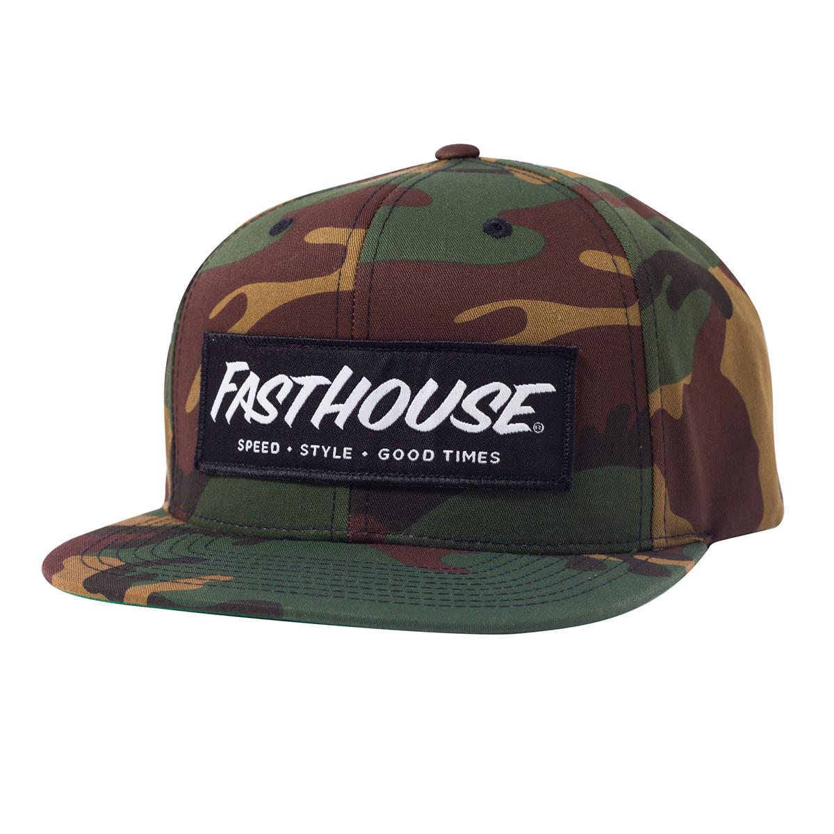 Fasthouse Cappellino Snap Back Speedstyle Camo