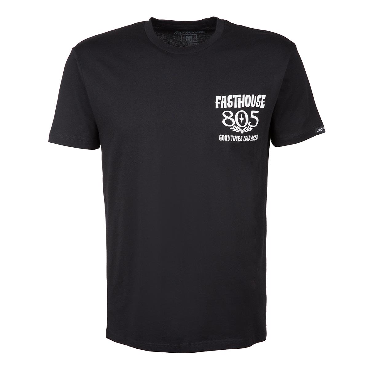 Fasthouse T-Shirt 805 Cold One Schwarz