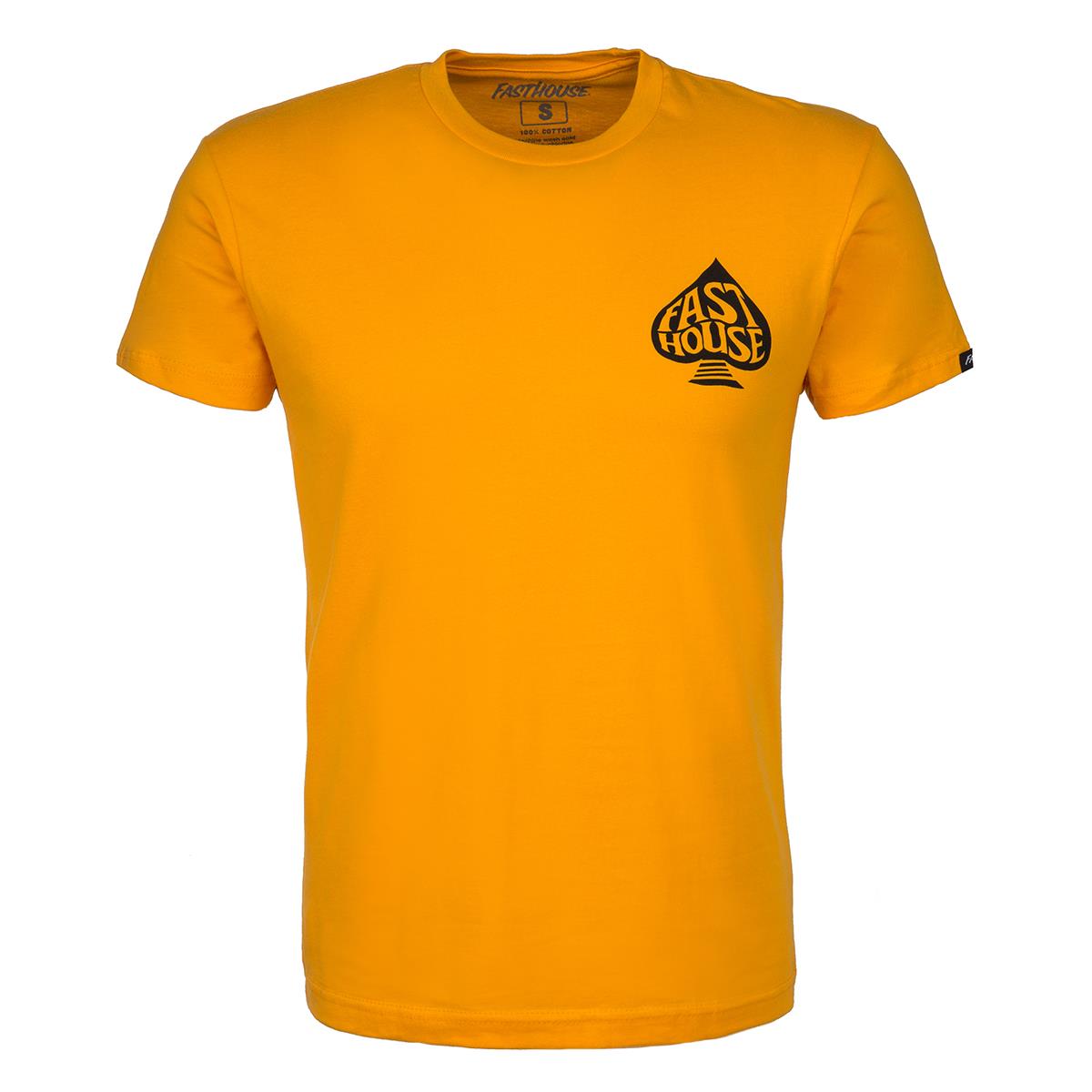 Fasthouse T-Shirt Fast Spade Gold