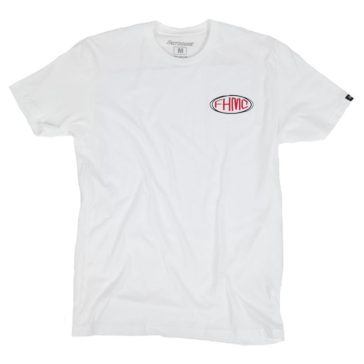 Fasthouse T-Shirt Wheels Weiß