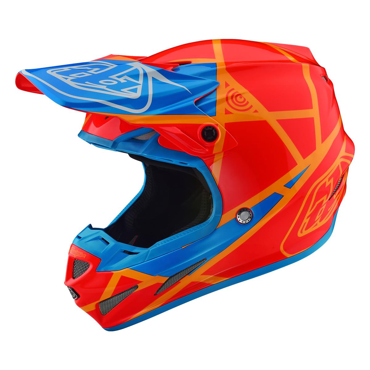 Troy Lee Designs Helmet SE4 Composite MIPS Honey/Orange