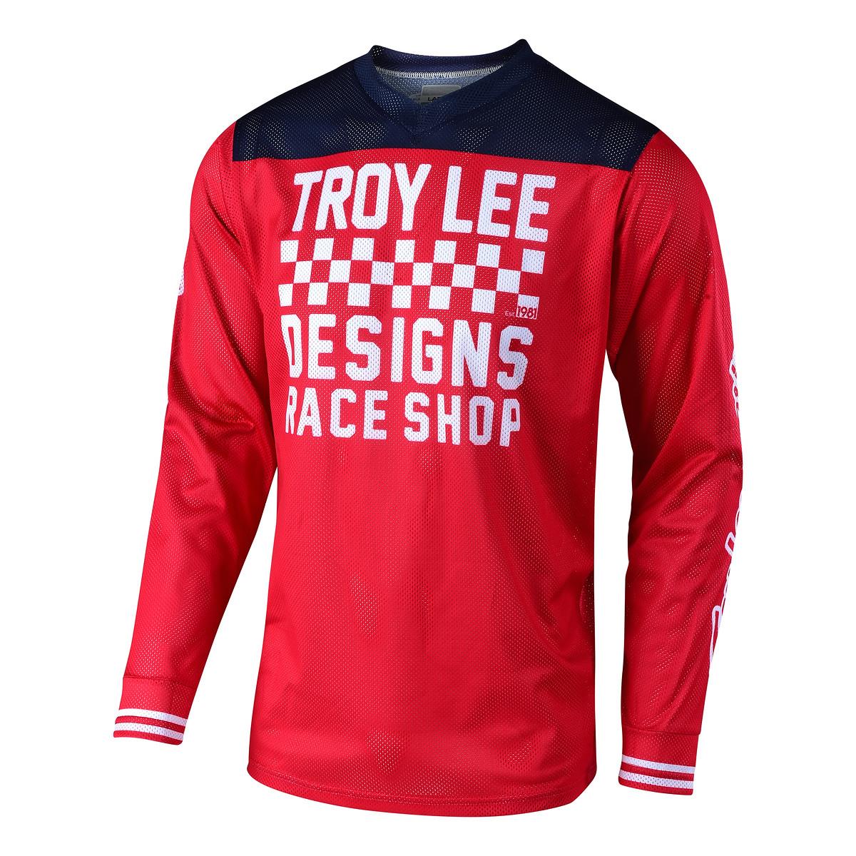 Troy Lee Designs Maillot MX GP Air Raceshop - Red