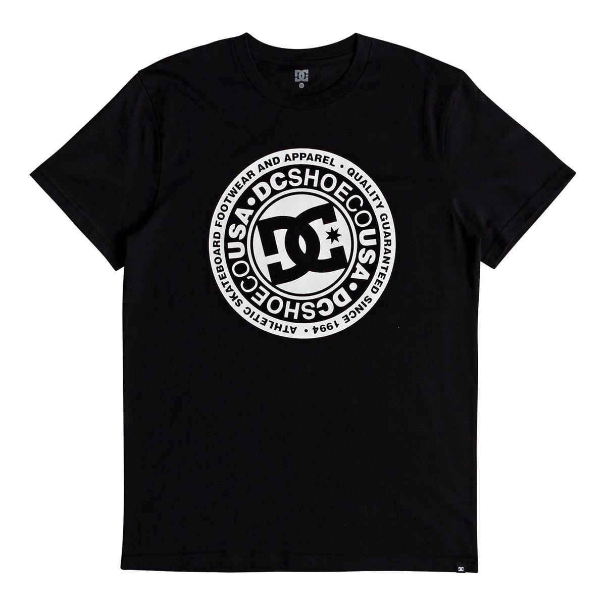 DC T-Shirt Circle Star Black