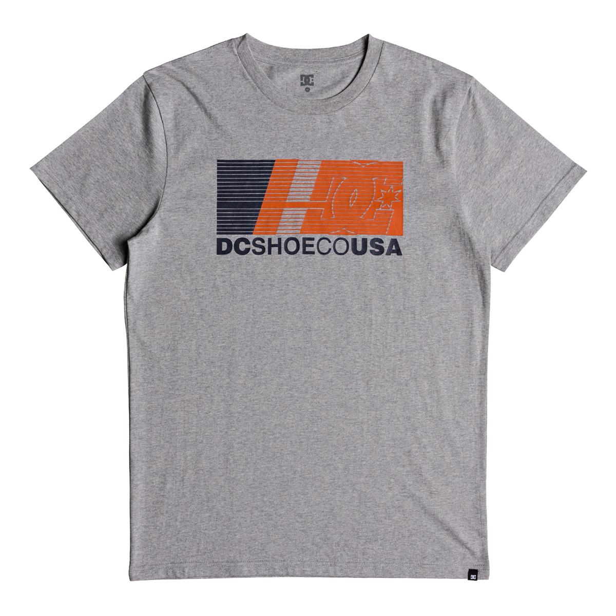 DC T-Shirt High Value Grau meliert