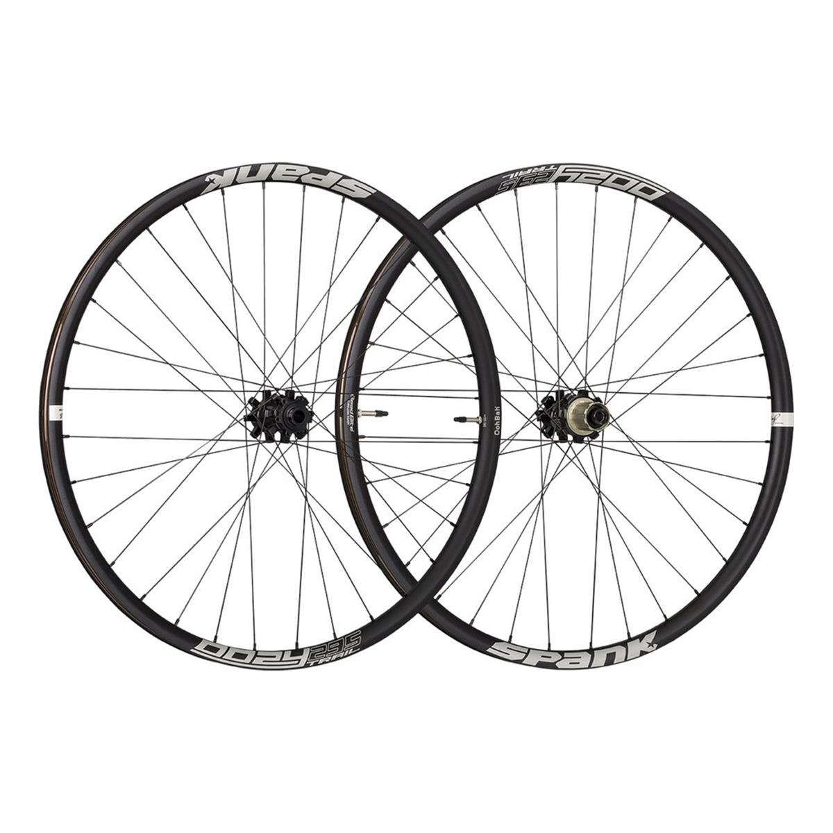 Spank Wheel Set Oozy Trail 295 Black, 29 Inch, 15x100 mm/12x142 mm TL