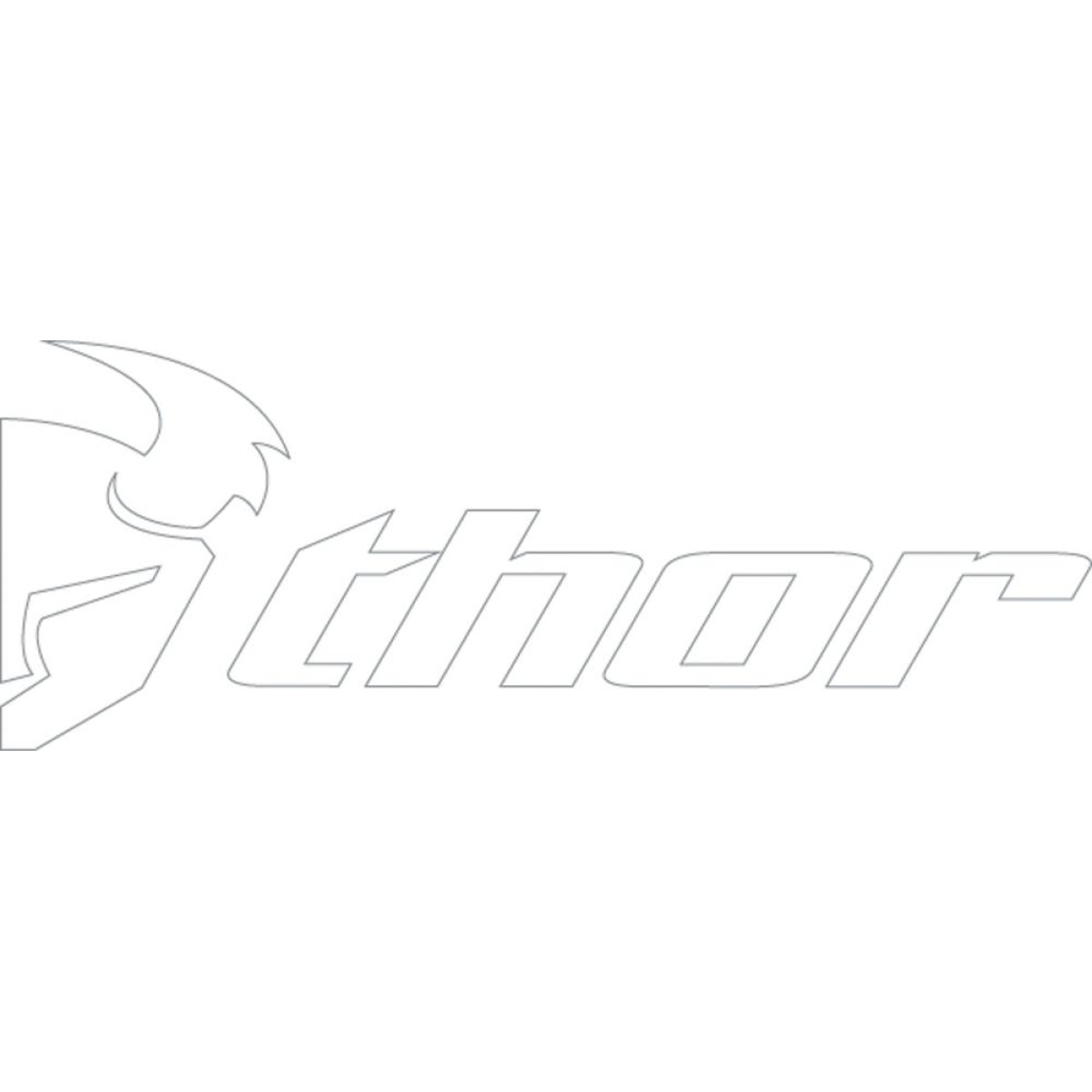 Thor Aufkleber  Logo - Weiß