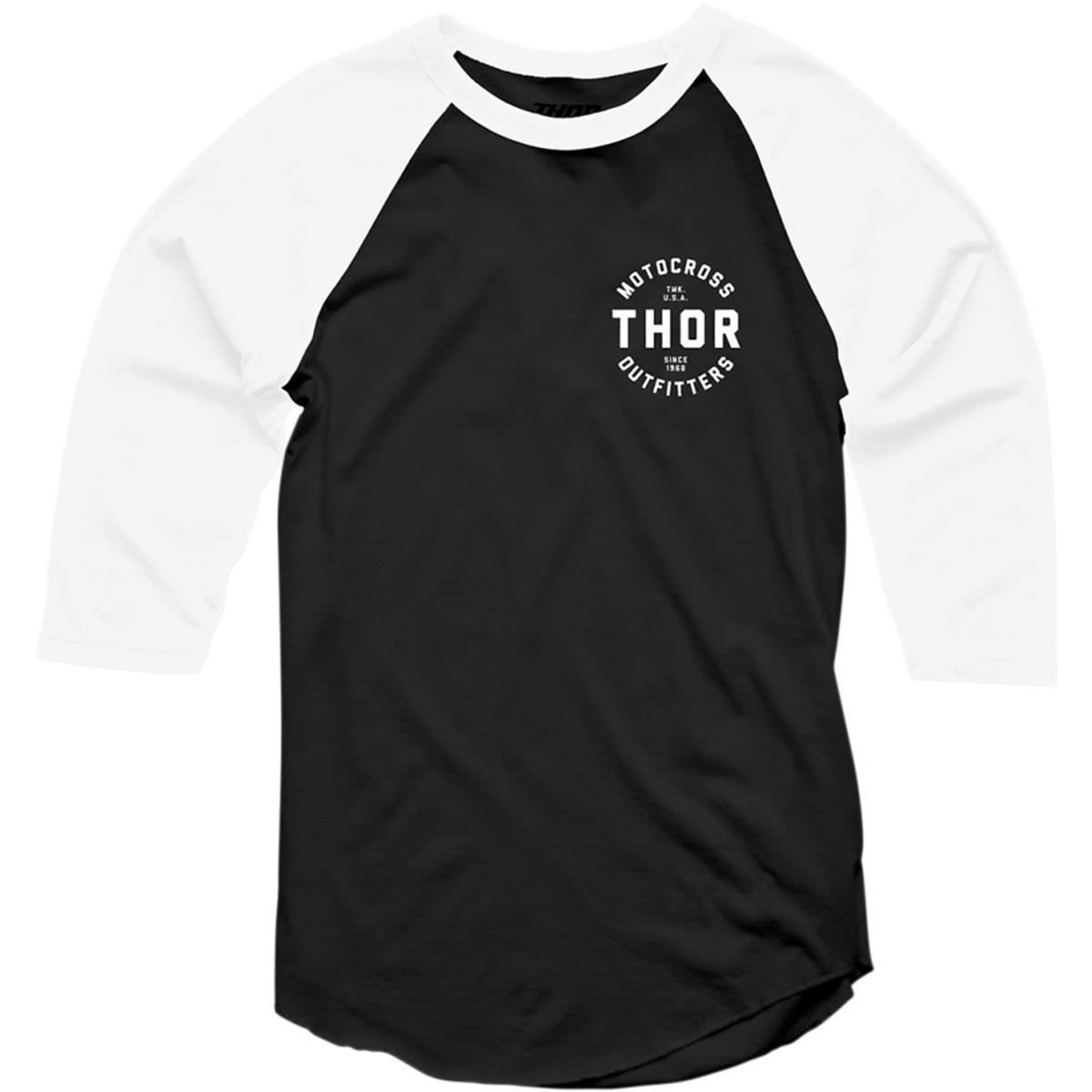 Thor 3/4-Arm Shirt Outfitters Schwarz