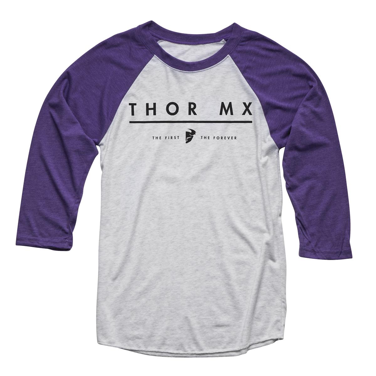 Thor Girls Shirt 3/4-Sleeve MX Plum