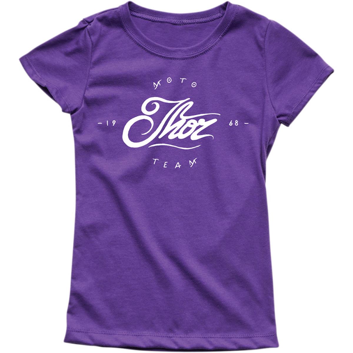 Thor Kids Girls T-Shirt Runner Purple