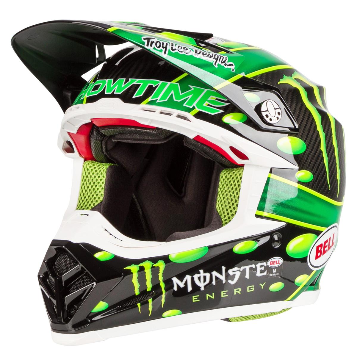 Bell Helmet Moto-9 Flex Monster - Black/Green