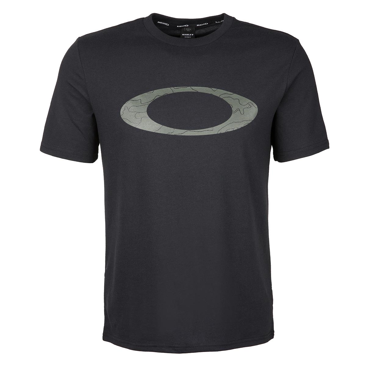 Oakley T-Shirt Ellipse Line Camo Blackout
