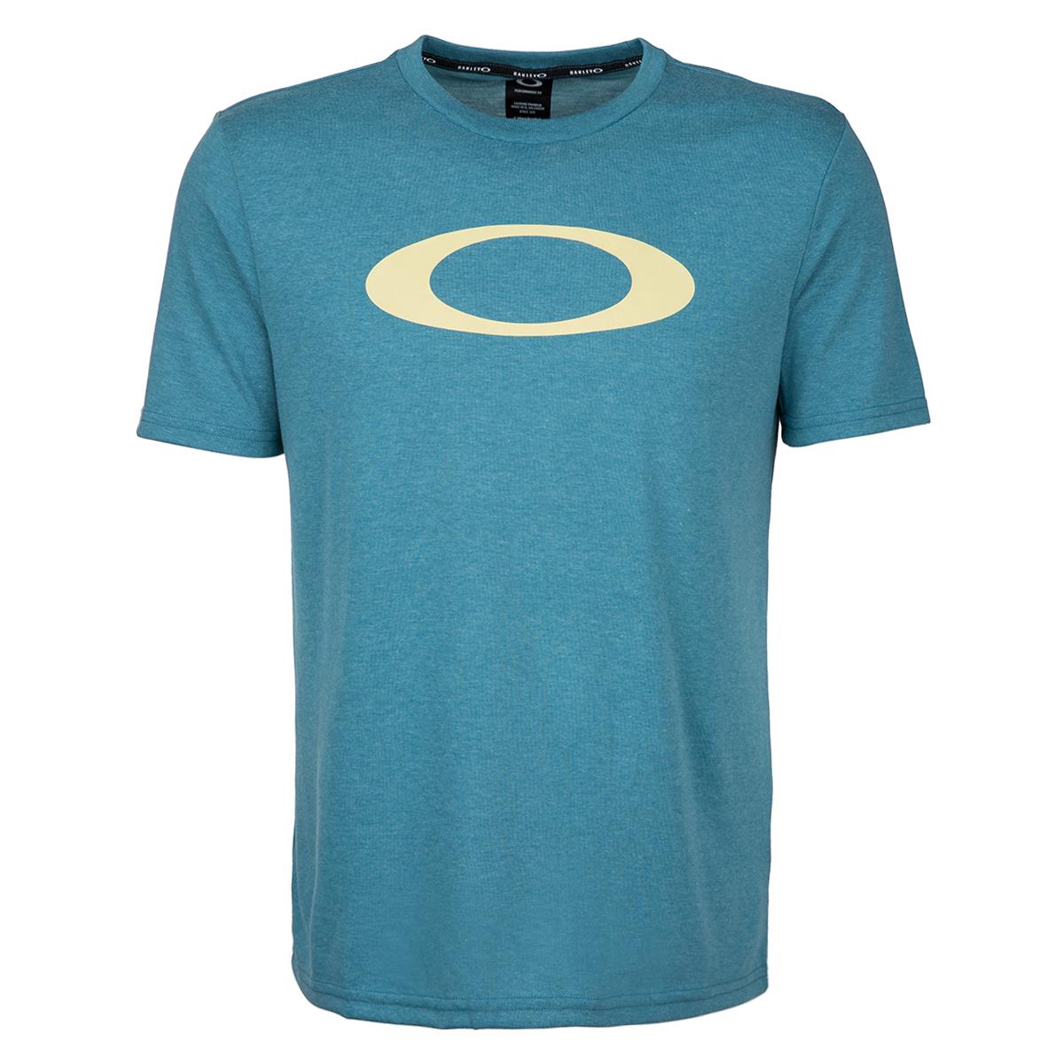 Oakley T-Shirt O-Bold Ellipse Blue Coral Heather