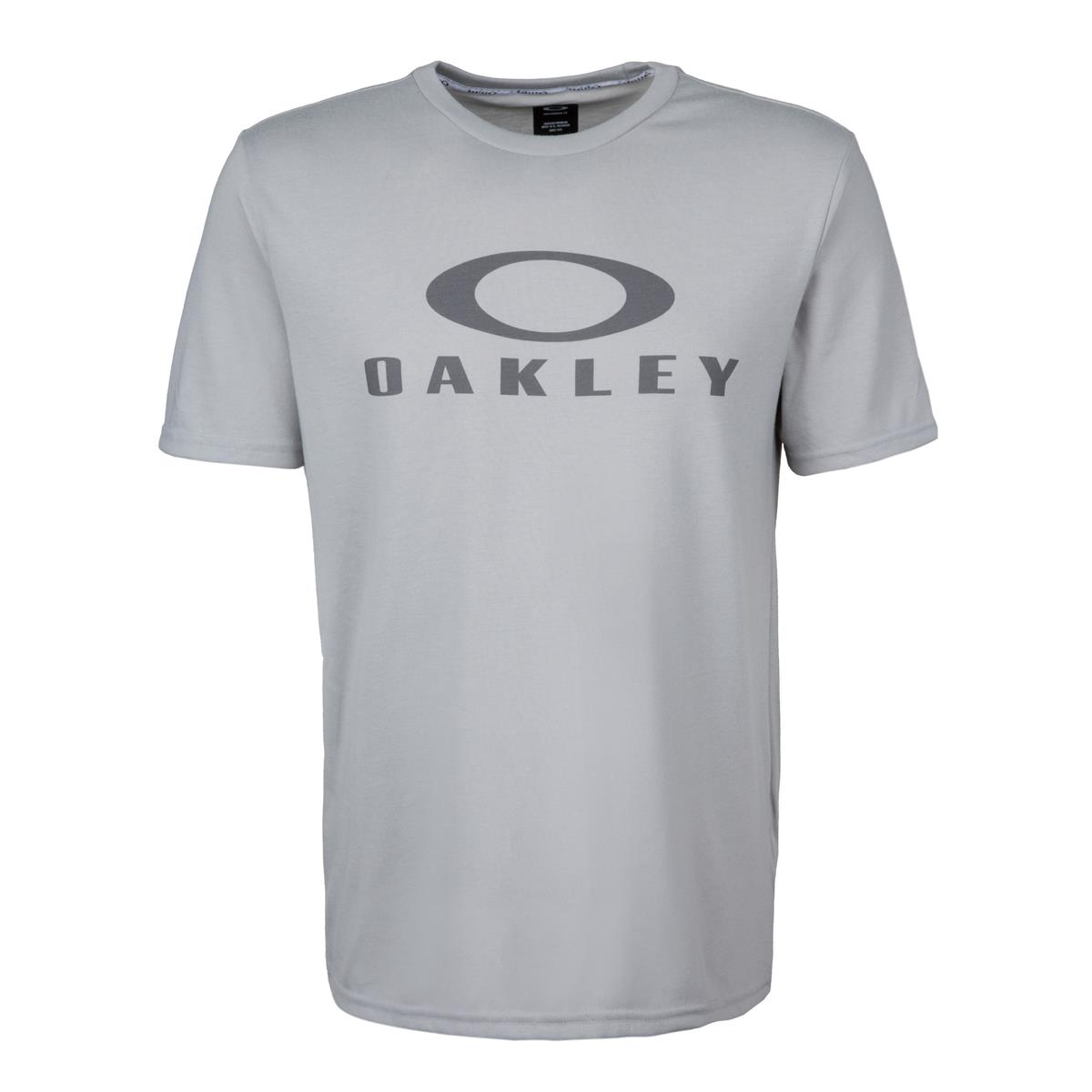 Oakley T-Shirt O Bark Stone Grigio