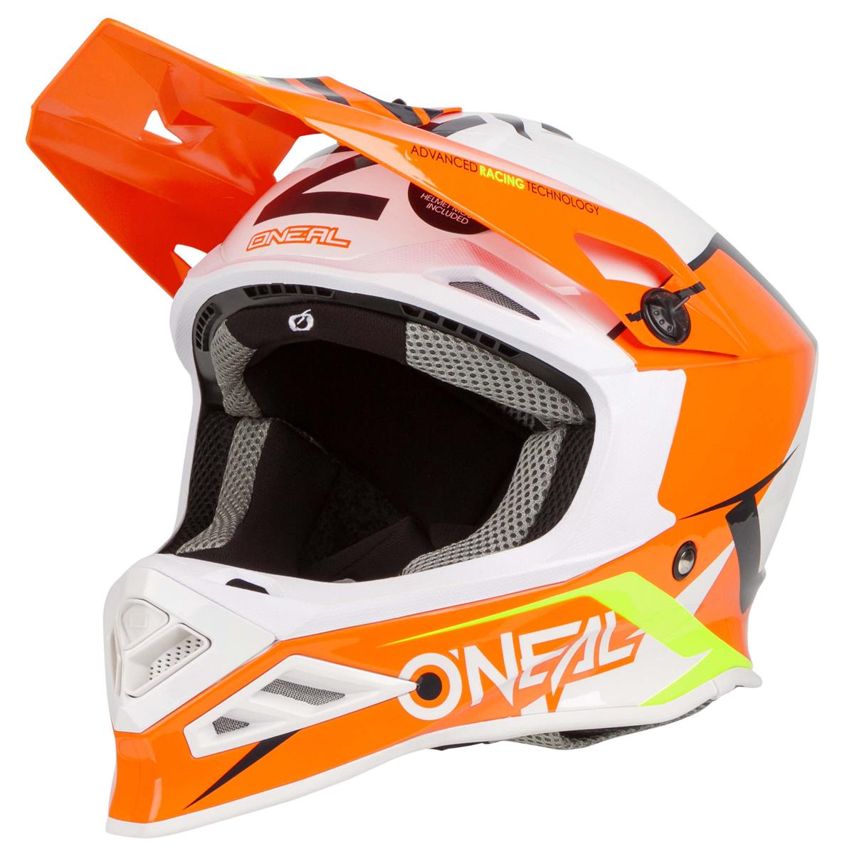 O'Neal Casque MX 8SRS Blizzard Orange