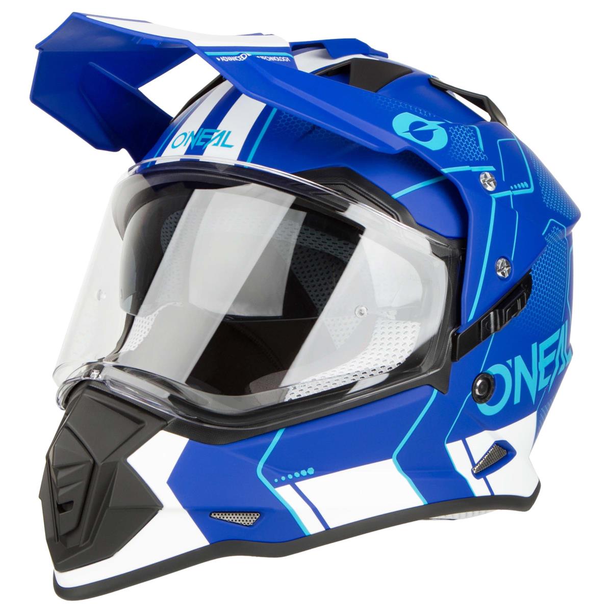 O'Neal Helmet Sierra II Comb Blue/White