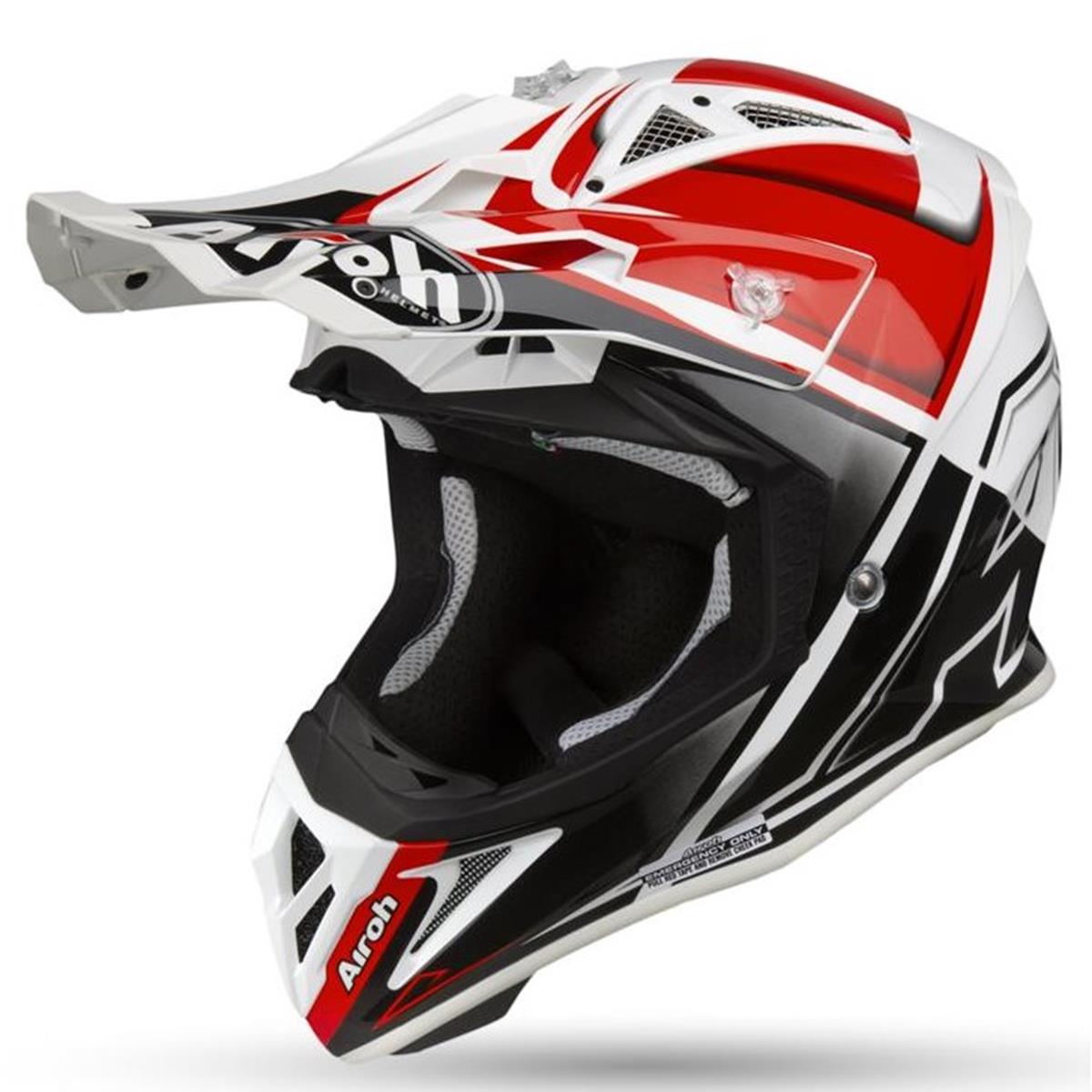 Airoh Motocross-Helm Aviator 2.2 Check - Rot Gloss