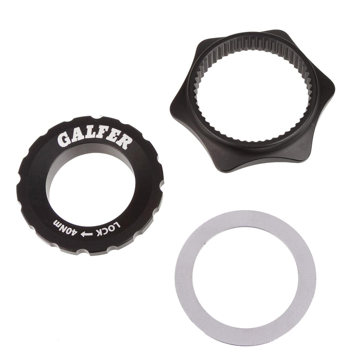 Galfer Center Lock Adapter  Black