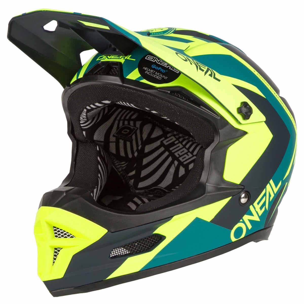 O'Neal Downhill MTB-Helm Fury RL Hybrid Neongelb