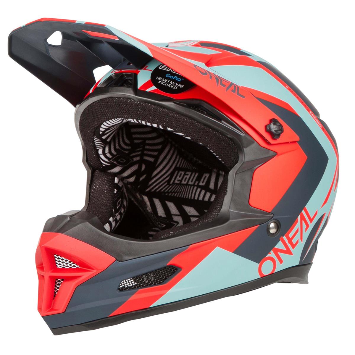 O'Neal Downhill-MTB Helm Fury RL Hybrid Rot