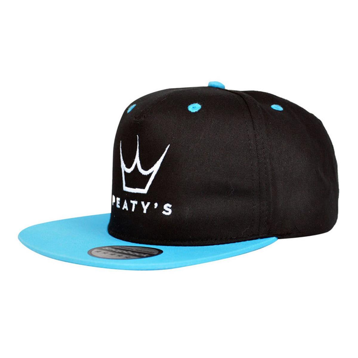 Peaty's Cap Embroidered Black/Blue