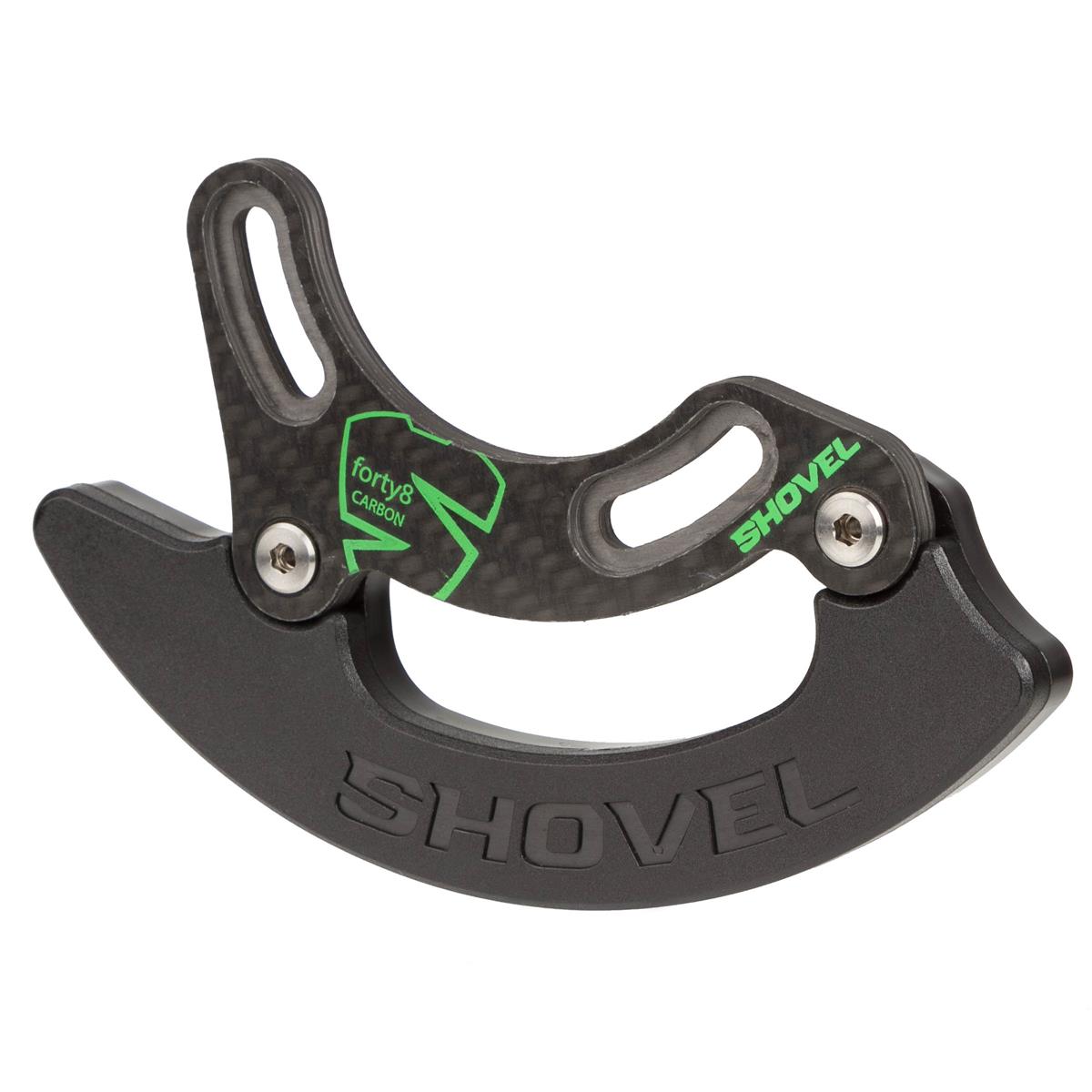 Shovel MTB Chain Guard Forty8 Carbon Black