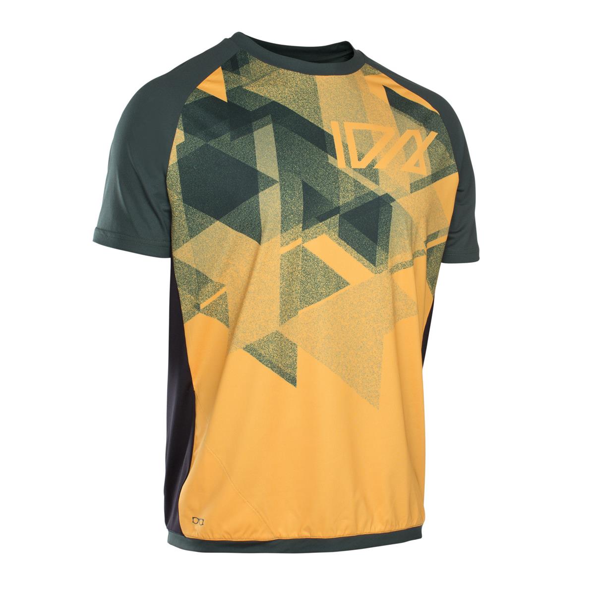 ION All Mountain Jersey Short Sleeve Traze AMP Smiley Yellow