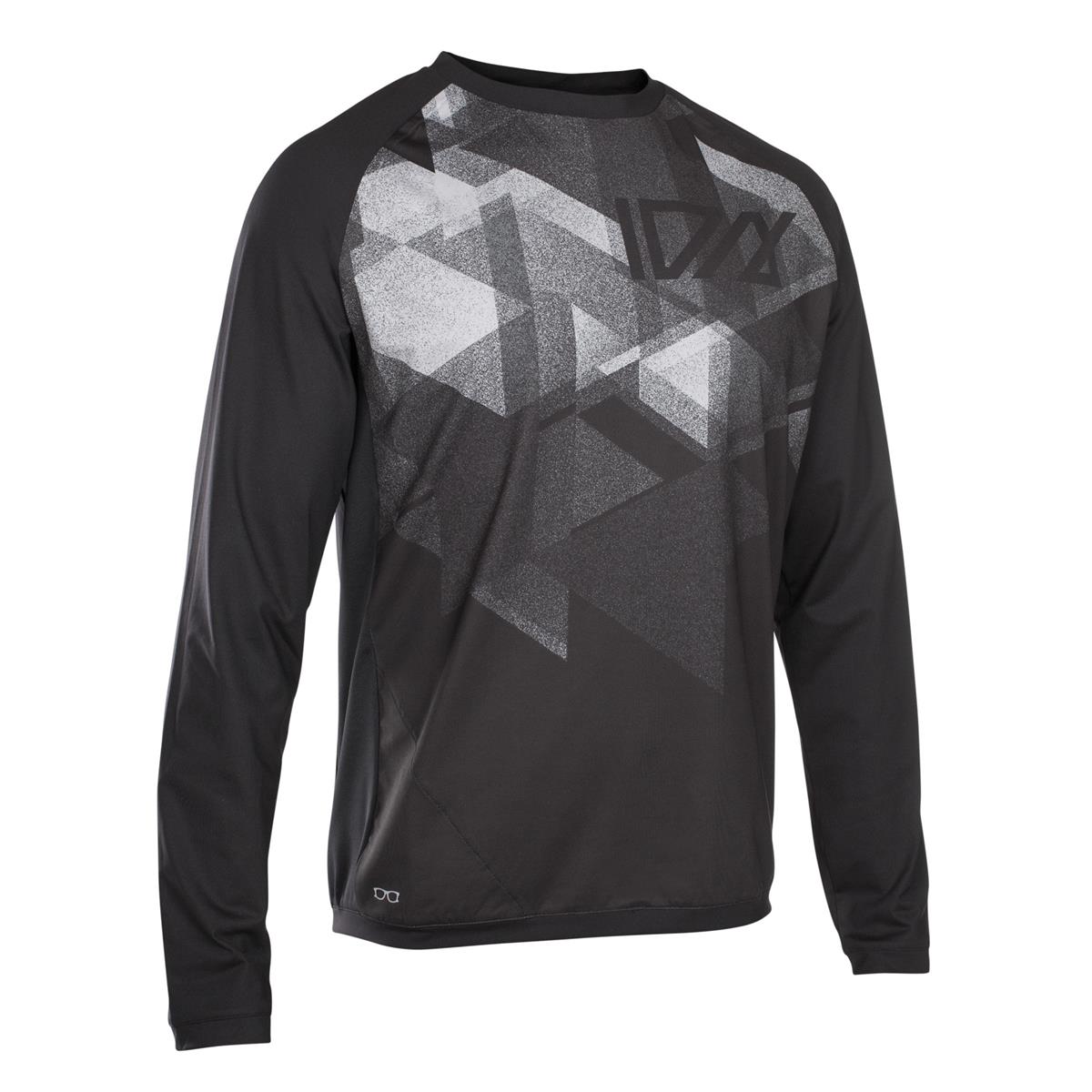 ION All Mountain Jersey Long Sleeve Traze Amp Black