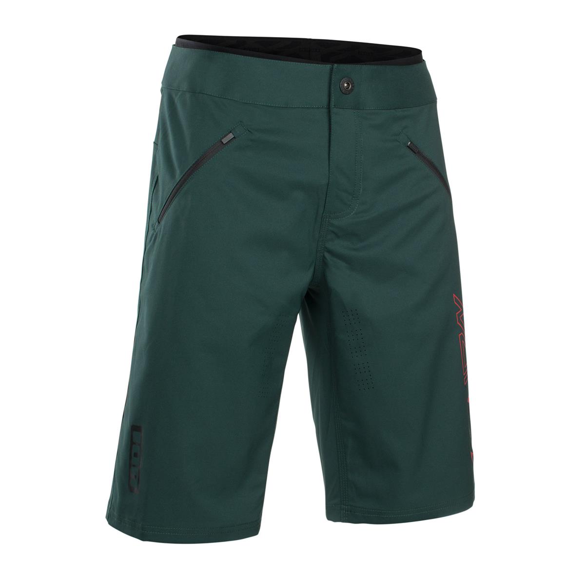 ION Shorts MTB Traze Plus Green Seek
