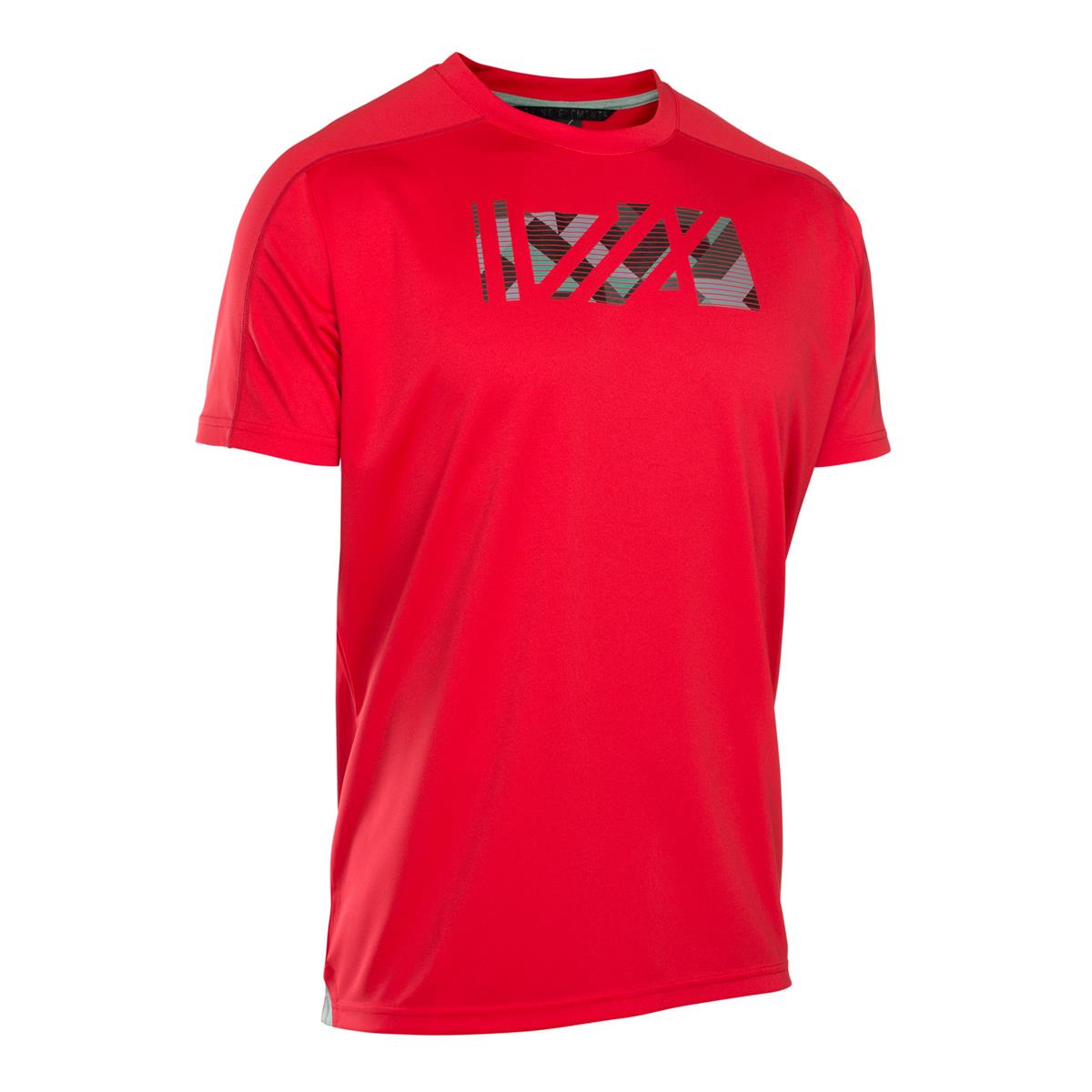 ION All Mountain Jersey Short Sleeve Traze Ragerous Red
