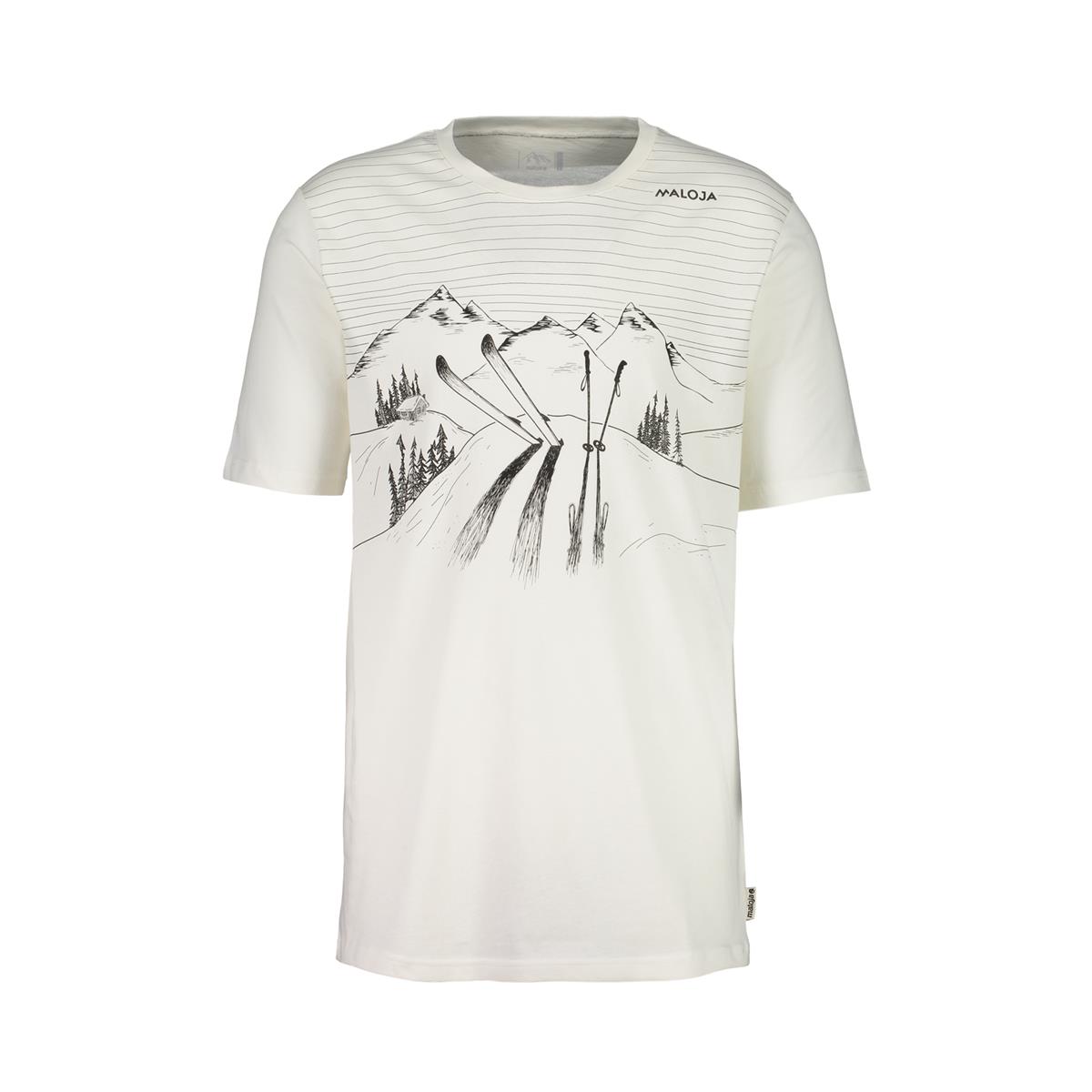 Maloja T-Shirt BengiaminM. Vintage White