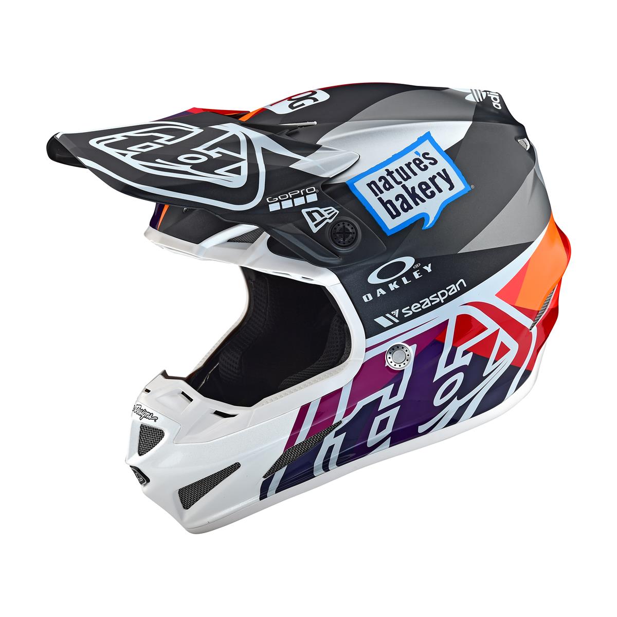 Troy Lee Designs Casque MX SE4 Composite Jet - Red/Yellow
