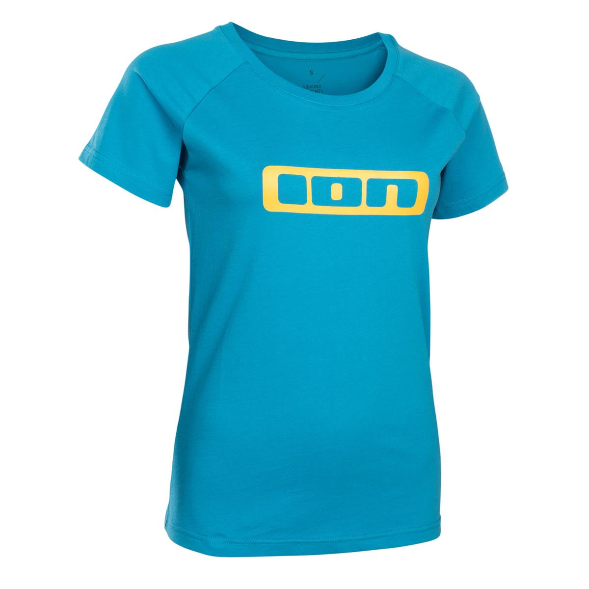ION Donna T-Shirt Logo Bluejay