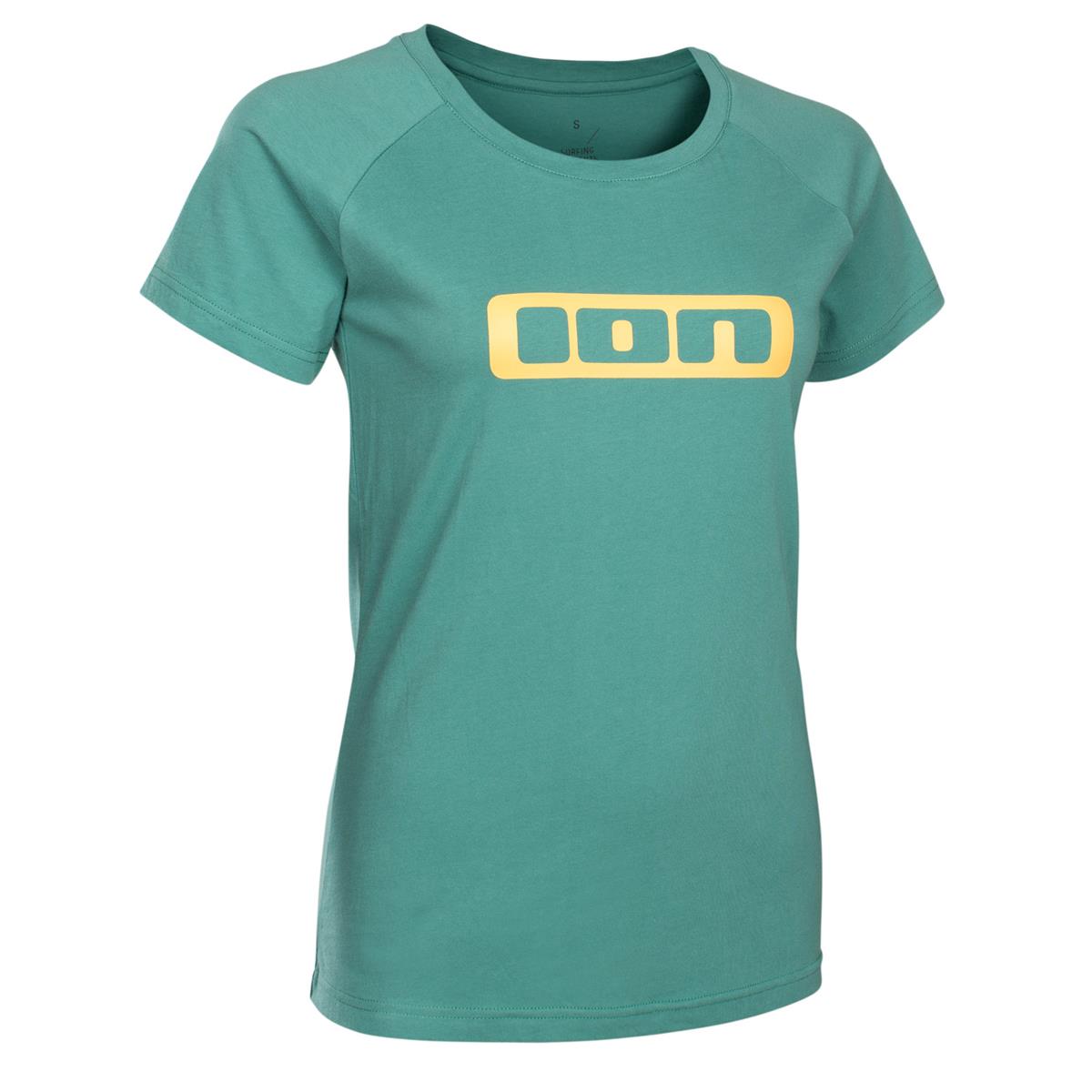 ION Girls T-Shirt Logo Sea Green